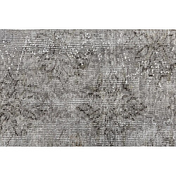 Avis Vidal Tapis de laine 163x102 gris Ultra Vintage