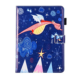 Wewoo Coque pour iPad Pro 10.5 pouces Flying Dragon impression horizontale Flip PU étui de protection en cuir avec titulaire et fentes cartes cadre photo