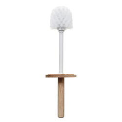 Five Simply Smart Brosse WC effet marbré Lea - Blanc