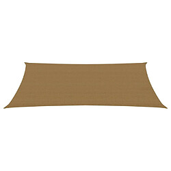 ComfortXL Voile D'ombrage 160 G/m² Taupe 2x4,5 M Pehd