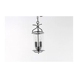 Impex Suspension lanterne Winchester Chrome 38 Cm