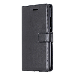 Wewoo Housse Coque Crazy Horse Texture Horizontal Étui en cuir avec support et fentes pour cartes et portefeuille et cadre photo Xiaomi Mi A3 noir