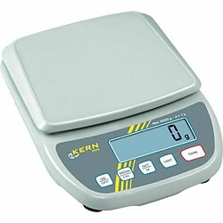 Balance de laboratoire pour débutant avec grand plateau de pesée [Kern EMS 6 K1] dans le domaine de Low Cost, capacité [Max]â€¯: 6 kg, graduation [d]â€¯: 1 g, le plus petit partie Poids [compter] G/Piècesâ€¯: 2 G, plateau de peséeâ€¯: