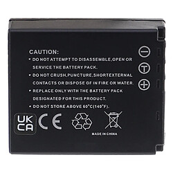 Vhbw EXTENSILO Batterie compatible avec Panasonic Lumix DMC-TZ3, DMC-TZ4, DMC-TZ5, DMC-TZ50 appareil photo, reflex numérique (1000mAh, 3,7V, Li-ion)