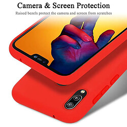 Cadorabo Coque Huawei P20 LITE 2018 / NOVA 3E Etui en Rouge pas cher