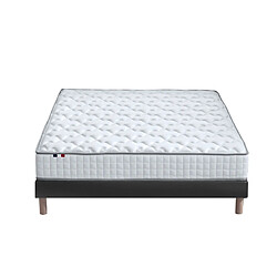 Avis Idliterie Ensemble Matelas Ressorts COSMOS + Sommier - Made in France