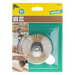 Acheter wolfcraft Brosse à grain de bois 80 mm Jaune