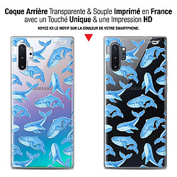 Avis Caseink Coque arrière Samsung Galaxy Note 10+ / Plus (6.8 ) Gel HD [ Nouvelle Collection - Souple - Antichoc - Imprimé en France] Baleines