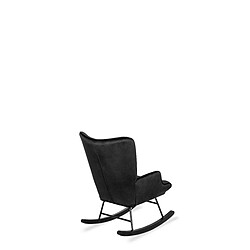 Avis Vivaldi Fauteuil a Bascule ELIS Noir