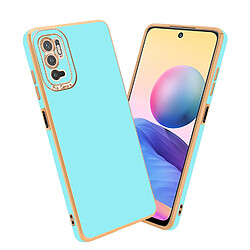 Cadorabo Coque Xiaomi RedMi NOTE 10 5G / POCO M3 PRO 5G Etui en Turquoise