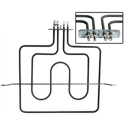 Rã©sistance de voã»te 33 x34 cm / 1200+1100w 230v pour four - cuisiniã¨re beko - blomberg