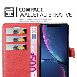 Cadorabo Coque iPhone 11 PRO MAX Etui en Rouge pas cher