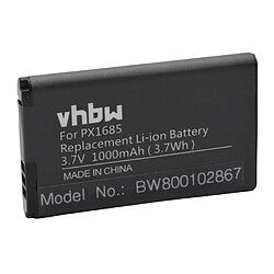 vhbw batterie compatible avec Toshiba Camileo S20, S20-B, S40, S45 appareil numérique camescope (1000mAh, 3,7V, Li-Ion)