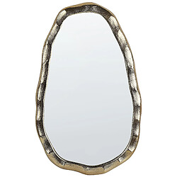 Beliani Miroir DAMOH 50 cm Doré