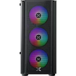 Boîtier PC Mini Tour sans alim - XIGMATEK NYX Air (Noir) - Micro ATX/Mini-ITX - 4x120mm RGB Fixe - Mesh - USB 3.0/2.0