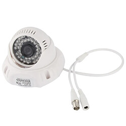 Wewoo Caméra Dôme CMOS 420TVL 3.6mm Objectif ABS Couleur Infrarouge avec 36 LED, IR Distance: 20m pas cher