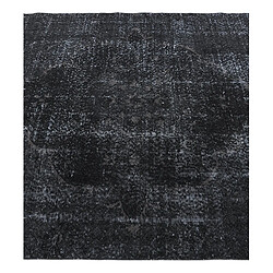 Avis Vidal Tapis de laine 310x155 noir Ultra Vintage