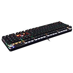 Amovible Filaire Gaming Clavier Résistant à L'eau Splash-Preuve Conception Mécanique Clavier Flottant pour Windows Gamer PC pas cher