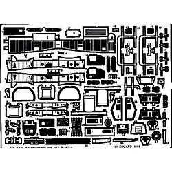 Me-262B-1a/U1 Schwalbe - 1:72e - Eduard Accessories