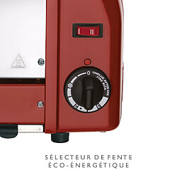 Acheter Grille-pain 2 fentes 1200w rouge - 20259 - DUALIT