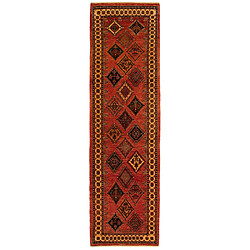 Vidal Tapis de couloir en laine 299x85 rouge Kashkuli