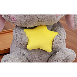 Acheter Universal 22 cm peluche mignonne peluche lapin peluche lapin enfant oreiller poupée cadeau d'anniversaire créatif enfant bébé accompagné d'un jouet de couchage | Peluche animaux