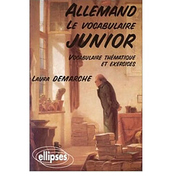 Allemand, le vocabulaire junior : vocabulaire thématique et exercices - Occasion