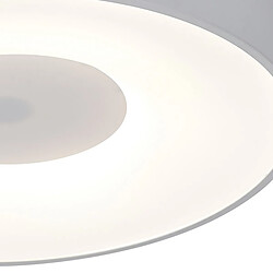 Acheter Inspired Coin Rond Plafond 80W LED Avec Télécommande 2700K-5000K, 3900lm, Blanc, 3 ans de Garantie