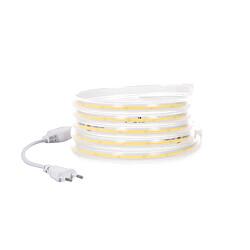 Acheter Ledkia Ruban LED 220V COB 320 LED/m Blanc Chaud IP65 CRI90 Largeur 12mm Coupe tous les 50cm 15 m