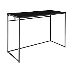 Mes Bureau 100x45x75 cm noir - IMALA