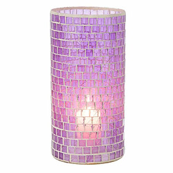 Paris Prix Vase Design Mosaïque Ronde 30cm Mauve