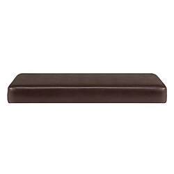 Avis Housse De Protection De Coussin De Siège De Canapé En Cuir PU Imperméable Coffee_3 Seater