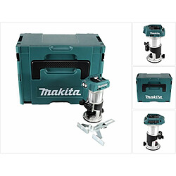 Makita DRT 50 ZJ Fraiseuse multifonction sans fil brushless 18V + Coffret Makpac 3 - sans batterie ni chargeur