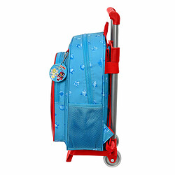 Avis Cartable à roulettes SuperThings Rescue force 27 x 33 x 10 cm Bleu