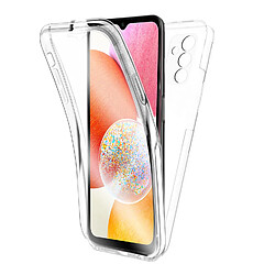 Coque 360 degré pour Samsung Galaxy A14 4G 6.6" - Coque integrale transparente Avant et arrière - Visiodirect -