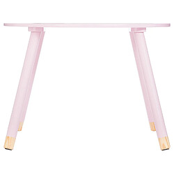 Atmosphera, Createur D'Interieur Table enfant Douceur - Diam. 60 cm - Rose