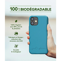 BIGBEN Coque iPhone 12 mini Natura Blue Lagoon - Eco-conçue Just Green pas cher