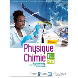 Physique chimie 1re bac pro : nouveau programme