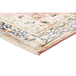 Vidal Tapis de laine 141x88 rouge Vintage Royal pas cher