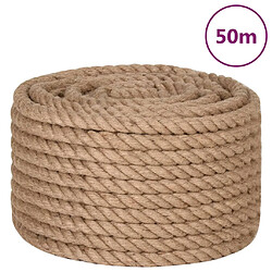 vidaXL Corde 100 % jute 20 mm 50 m