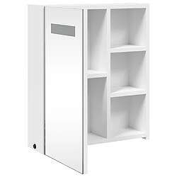 Acheter vidaXL Armoire de salle de bain à miroir avec LED blanc 45x13x52 cm