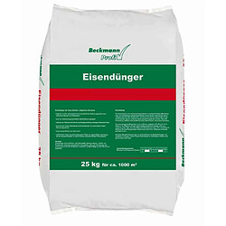 boni-shop 25 kg d'engrais de fer 17% sulfate de fer pour environ 1000m²