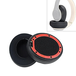 Wewoo Coussinets Mousse 2 PCS pour Beats Studio 2.0 / 3.0 housse de protection casque gel oreille noir