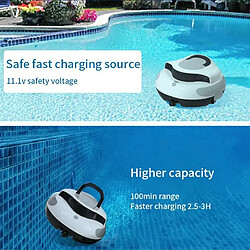 Avis Charms & Charms Aspirateur de piscine robotisé sans fil intelligent Aspirateur de piscine automatique