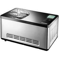 Unold 2074013 Sorbetière 2L 240V 180W Automatique Acier Inoxydable Noir Argent