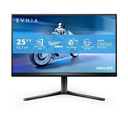 Ecran PC Gamer - PHILIPS - 25M2N5200P - 24,5 IPS FHD 1920 x 1080 - 0,5ms - 280Hz - HDMI DP - Ajustable en hauteur