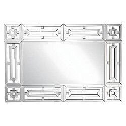 Vente-Unique Miroir mural en inox - L. 120 x H. 80 cm- LOAYE