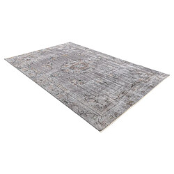 Avis Vidal Tapis de laine 272x170 gris Ultra Vintage