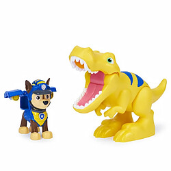 Spin Master Paw Patrol Pack de 2 Figurines Dino Rescue - Modèle Chase