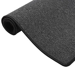 vidaXL Tapis de couloir Anthracite 50x200 cm